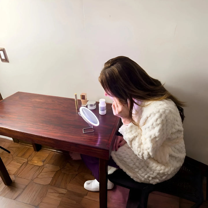 led lighting makeup mirror