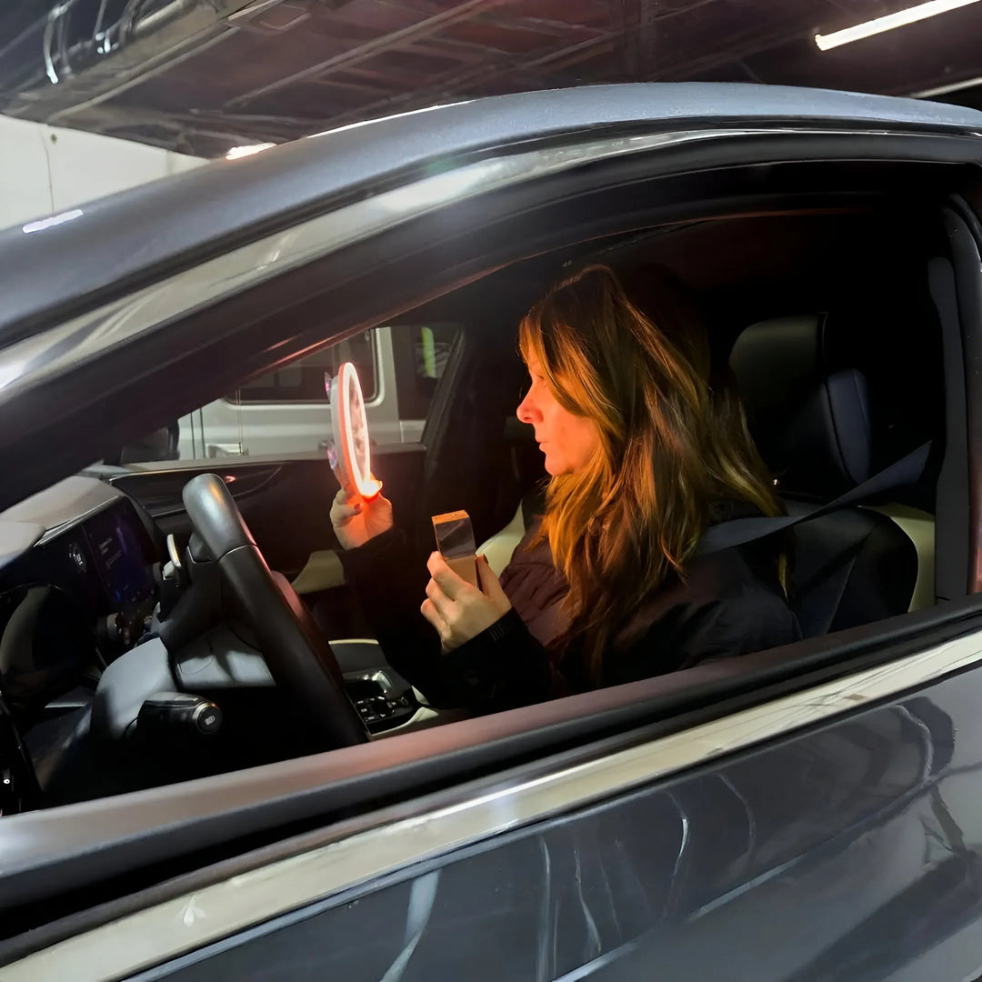 led lighting makeup mirror