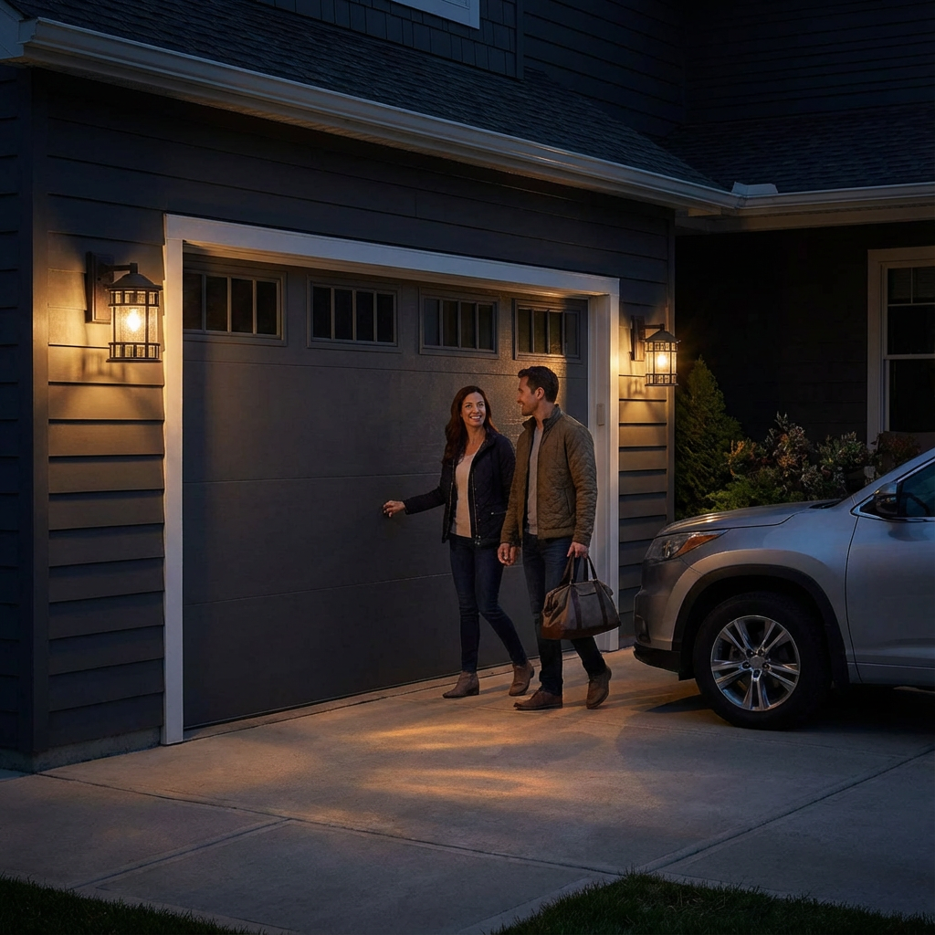 Matte Black Canister Outdoor Wall Light – Modern Simplicity & Resilient Design | Exterior Cylinder Sconce | Trufairs