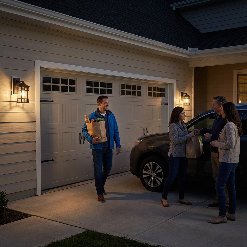 Matte Black Canister Outdoor Wall Light – Modern Simplicity & Resilient Design | Exterior Cylinder Sconce | Trufairs