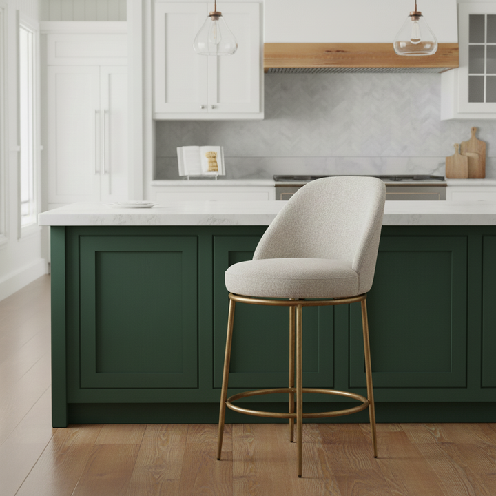 Modern Swivel Counter Stool – Elegant Comfort Seating | Counter Furniture | Trufairs