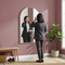 Arched Wall Mirror 24×36 Modern Metal Frame Wall Decor for Bedroom, Bathroom & Living Room | Trufairs