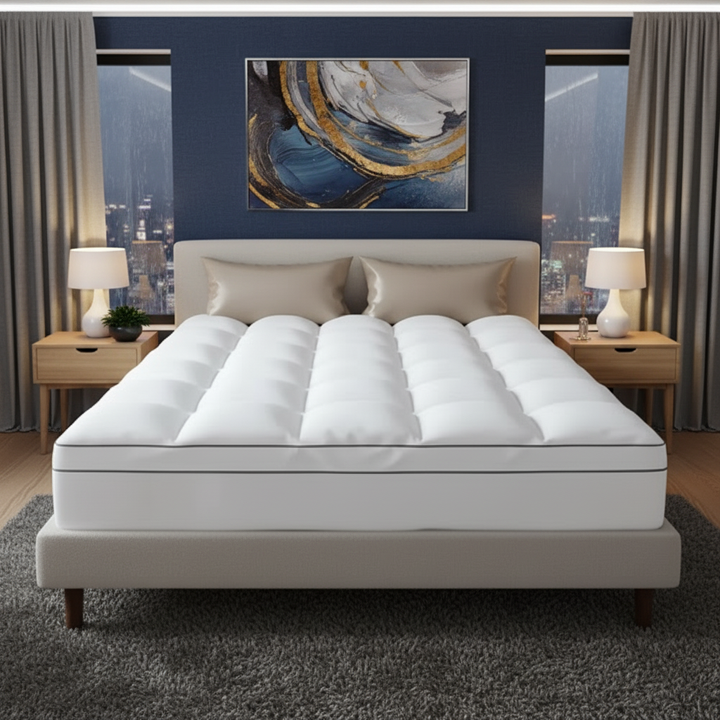 Premium Memory Foam Mattress with Soft Polyester Cover – Cloud-Like Comfort for Deep Sleep | Trufairs