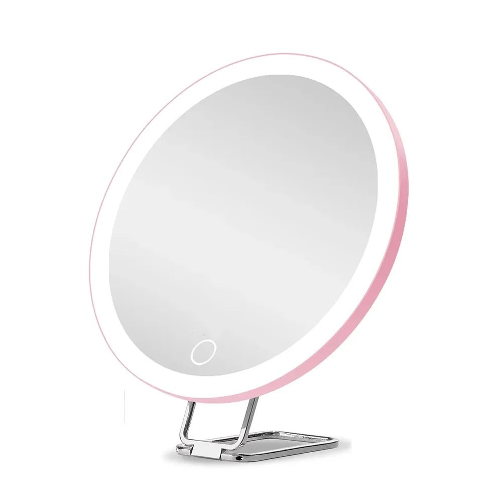 magnifying makeup mirror led rechargeable