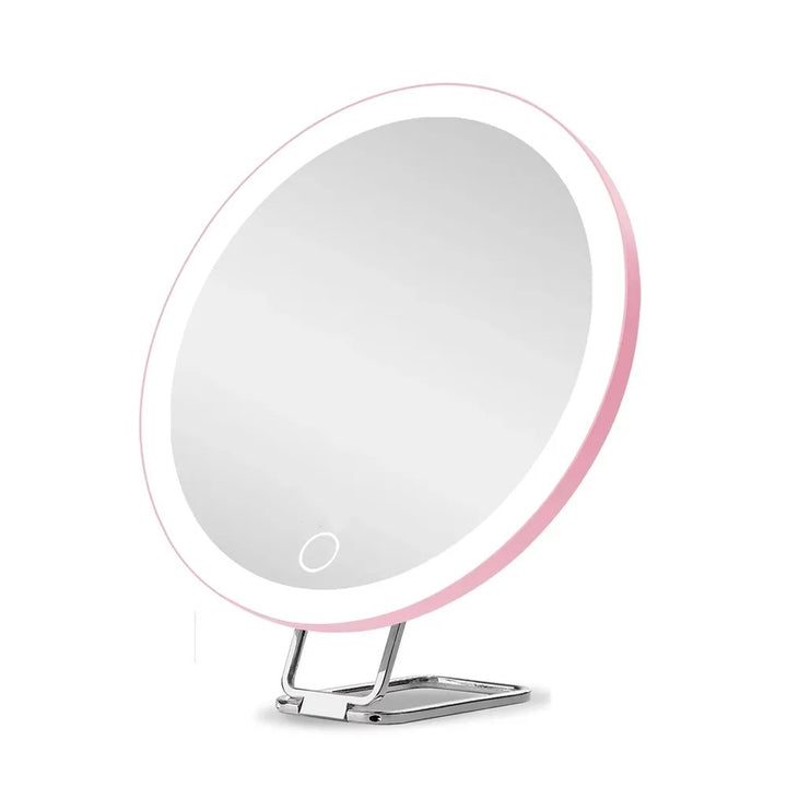 magnifying makeup mirror led rechargeable