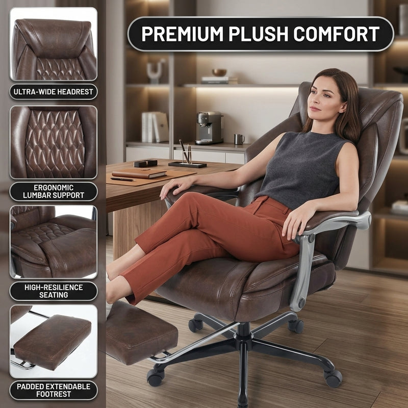 Massage office chair backrest and seat with six heated vibration nodes and a wired remote control
