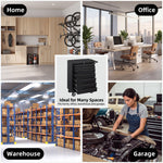 Steel tool box organizer - 0.5mm cold-rolled steel construction, rust-resistant finish