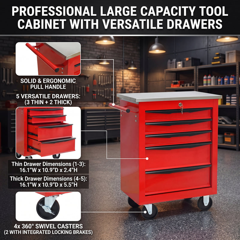 Steel tool box organizer compared to a fabric tool bag - feature comparison chart