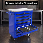 Steel tool box organizer compared to a fabric tool bag - feature comparison chart