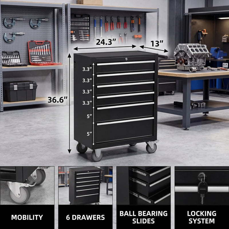 Steel tool box organizer compared to a fabric tool bag - feature comparison chart