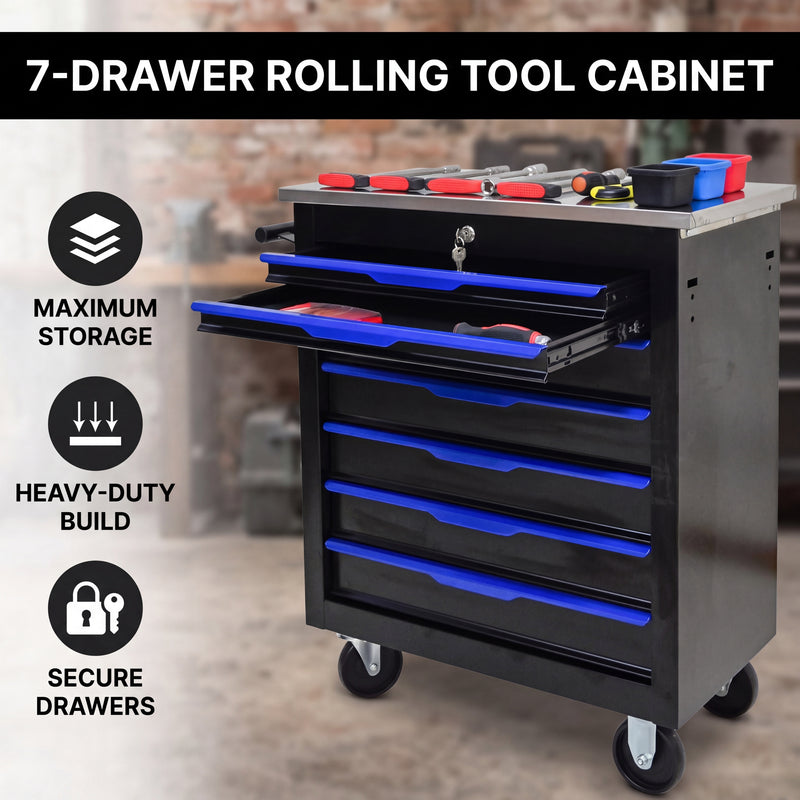 Steel tool box organizer compared to a fabric tool bag - feature comparison chart