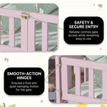 Montessori floor bed with safety rails shown as a cozy space for rest and play