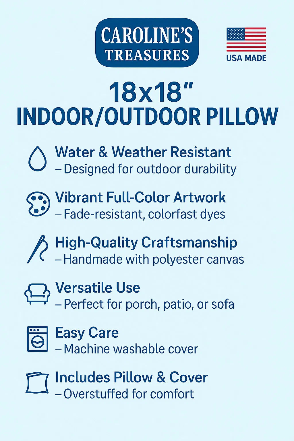 Nonbinary Pride 18" Throw Pillow – Machine Washable Indoor/Outdoor Vibes