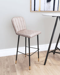 Manchester Barstool (Set of 2) Gray