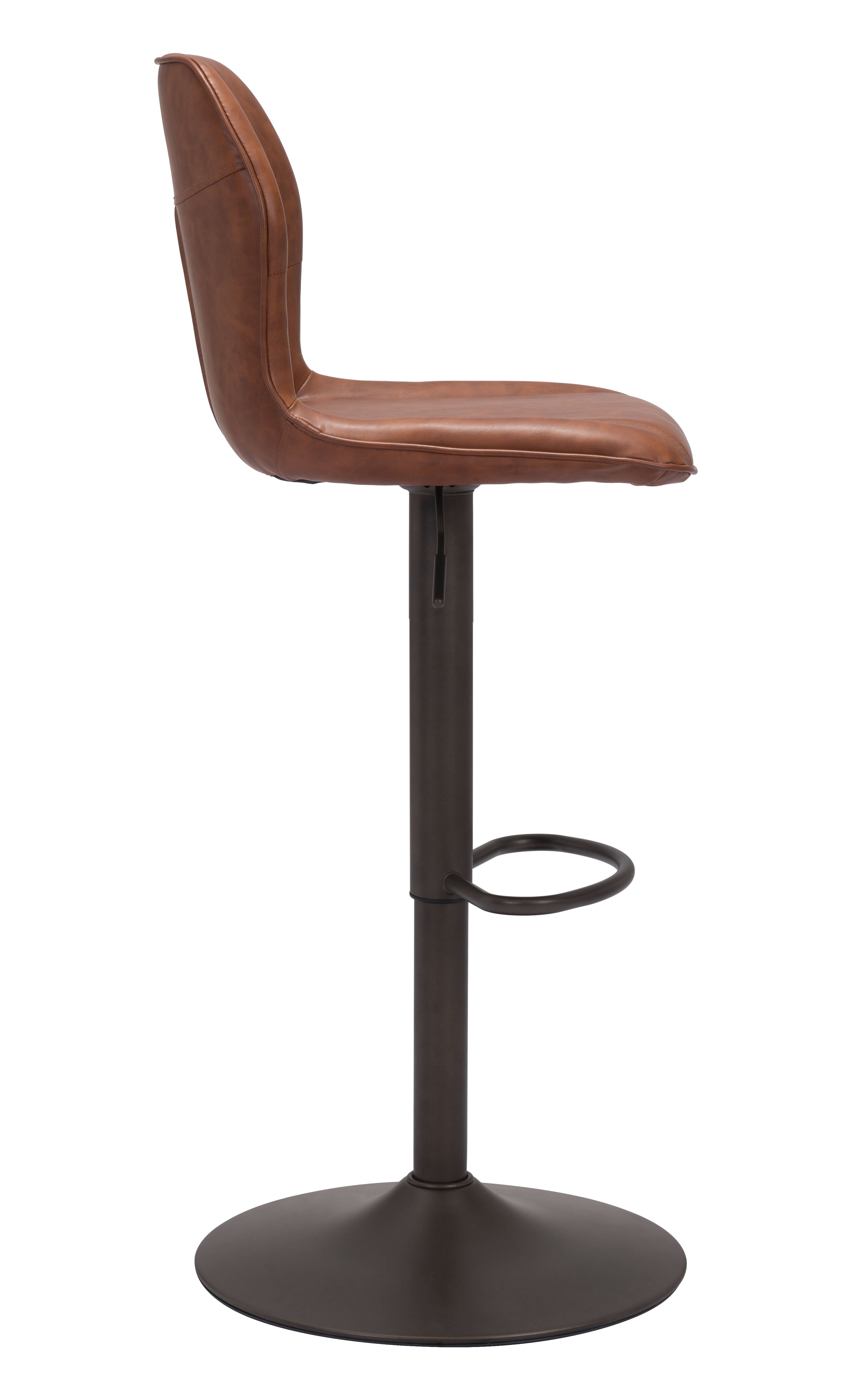 Vital Barstool Vintage Brown & Dark Bronze