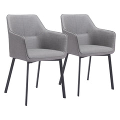 Adage Dining Chair (Set of 2) Gray