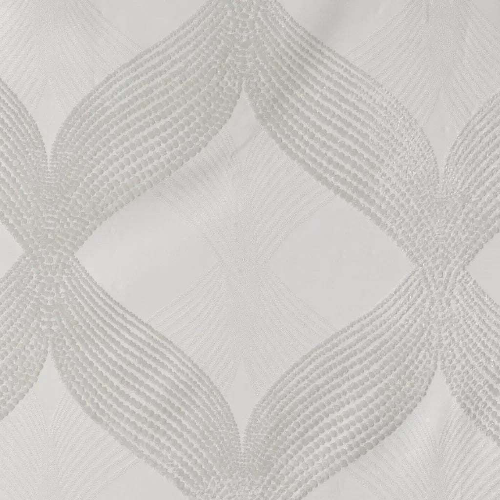 Ogee Knitted Jacquard Total Blackout Curtain Panel(Only 1 Pc Panel)