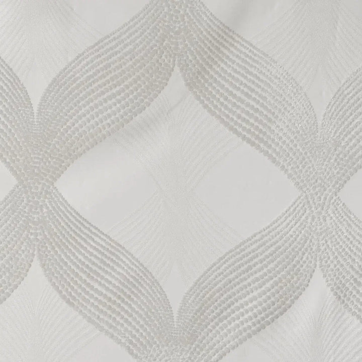 Ogee Knitted Jacquard Total Blackout Curtain Panel(Only 1 Pc Panel)