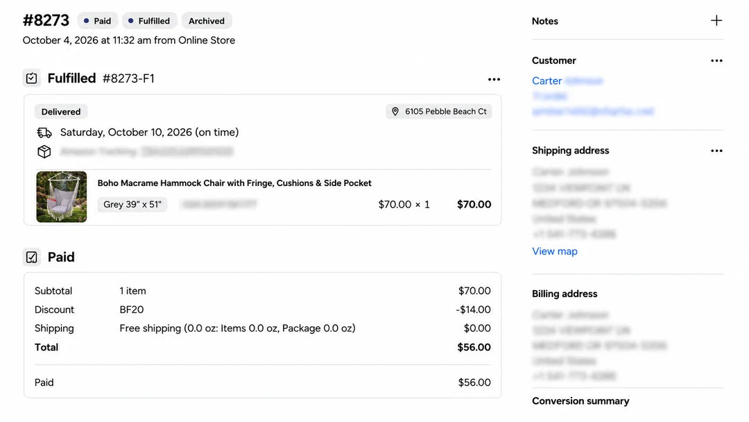 Boho Macrame Hammock Chair with Fringe, 2 Cushions & Side Pocket customer review screenshot 2