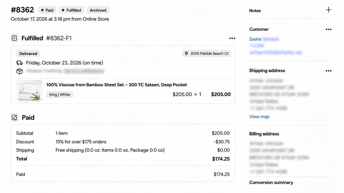 100% Viscose from Bamboo Sheet Set – 300 TC Sateen, Deep Pocket customer review screenshot 2