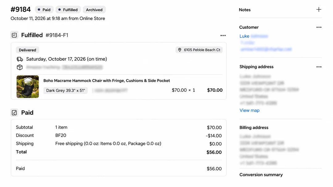 Boho Macrame Hammock Chair with Fringe, 2 Cushions & Side Pocket customer review screenshot 4