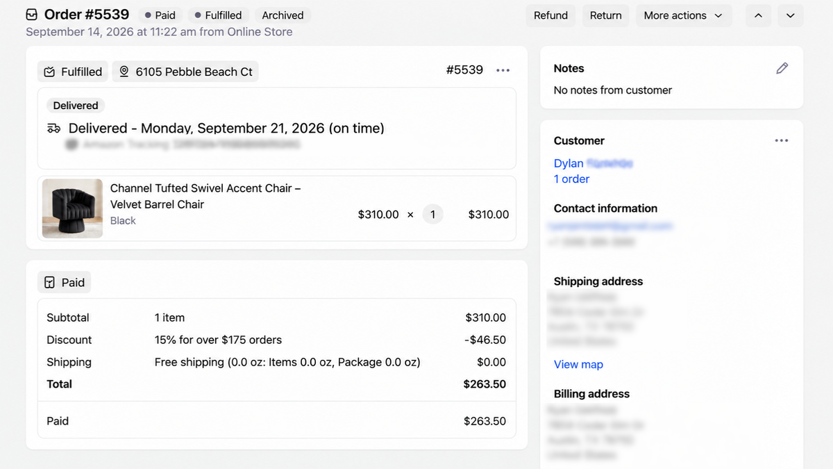 Channel Tufted Swivel Accent Chair – Velvet Barrel Chair customer review screenshot 4