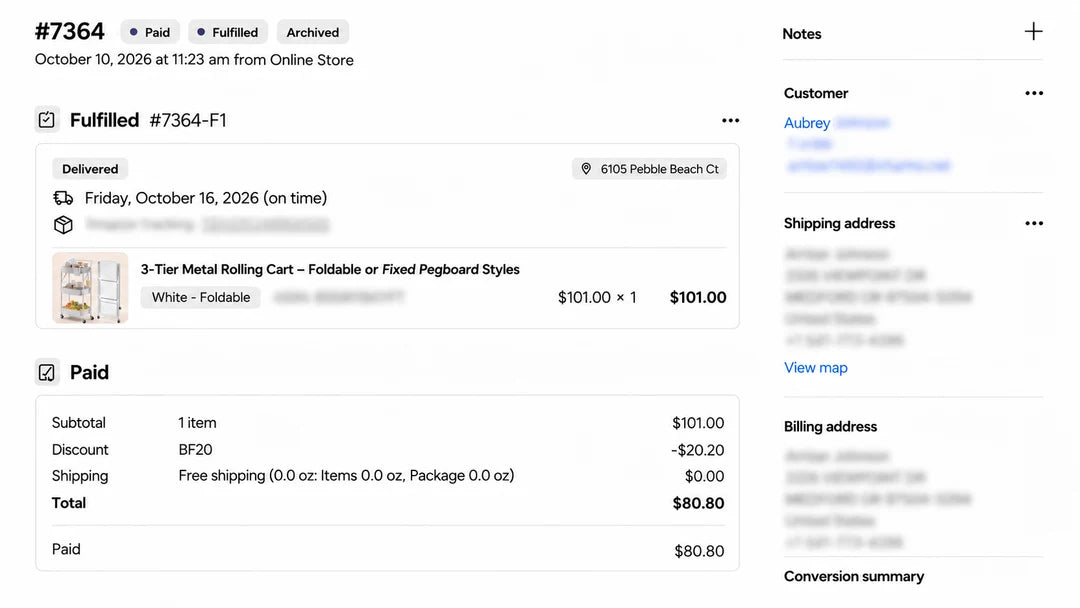 3-Tier Metal Rolling Cart – Foldable or Fixed Pegboard Style customer review screenshot 4