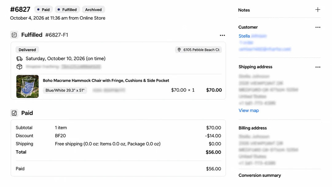 Boho Macrame Hammock Chair with Fringe, 2 Cushions & Side Pocket customer review screenshot 6