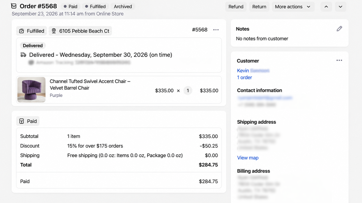 Channel Tufted Swivel Accent Chair – Velvet Barrel Chair customer review screenshot 6