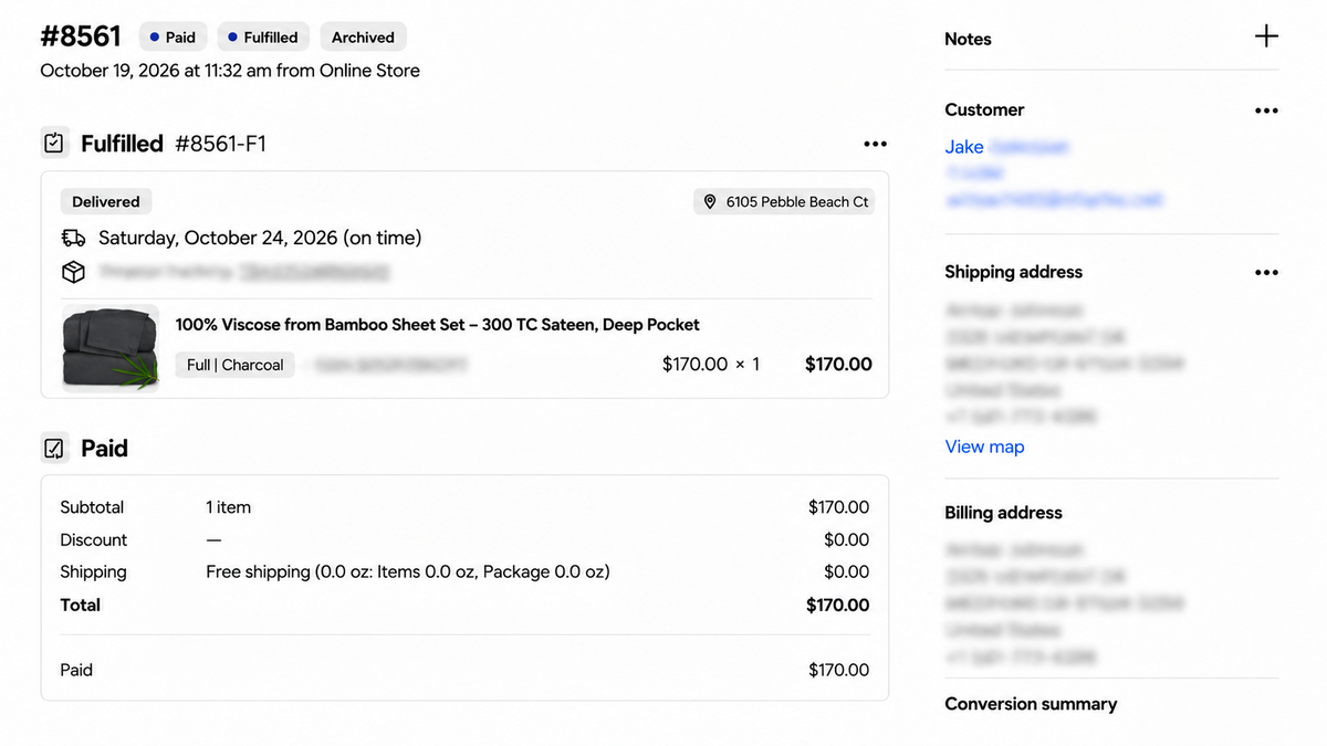 100% Viscose from Bamboo Sheet Set – 300 TC Sateen, Deep Pocket customer review screenshot 6