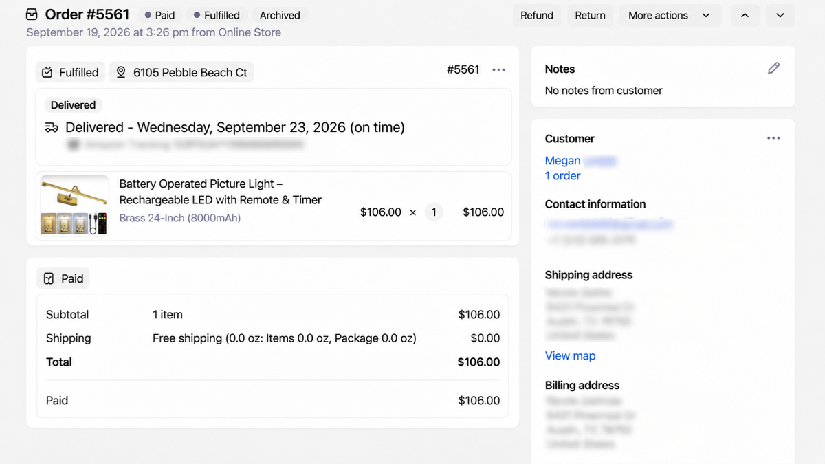 Battery Operated Picture Light – Rechargeable LED with Remote & Timer customer review screenshot 6