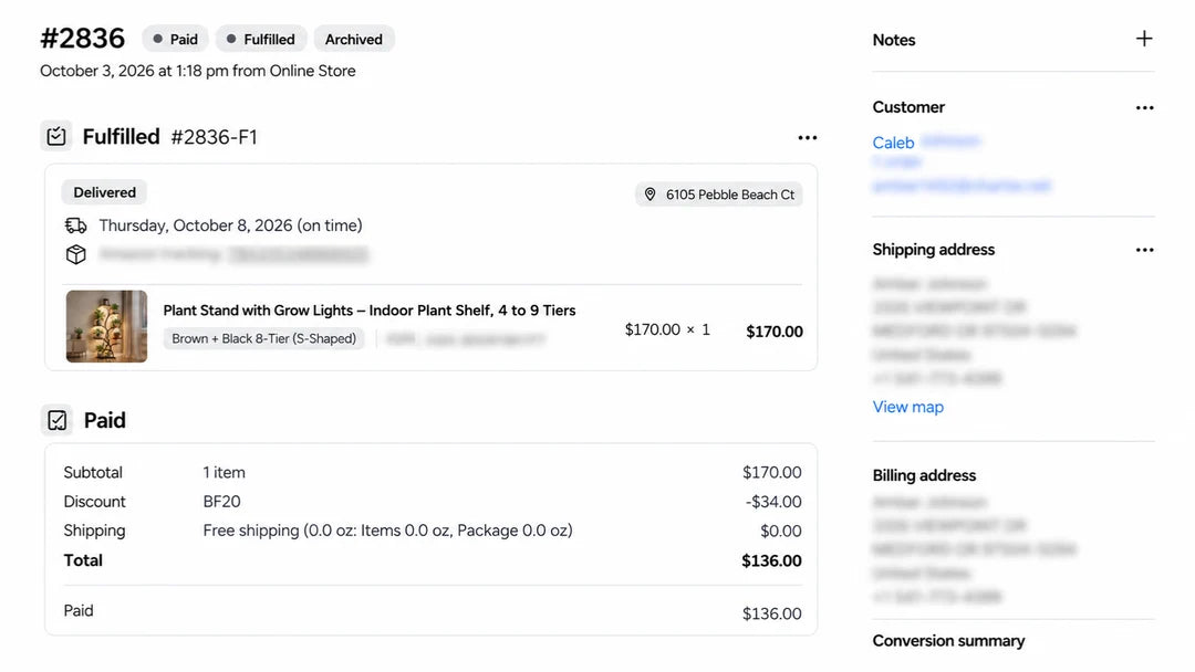 Plant Stand with Grow Lights – Indoor Plant Shelf, 4 to 9 Tiers customer review screenshot 6