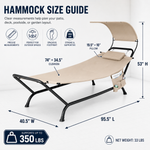 Navy outdoor lounger with canopy and a close-up of its weather-ready fabric