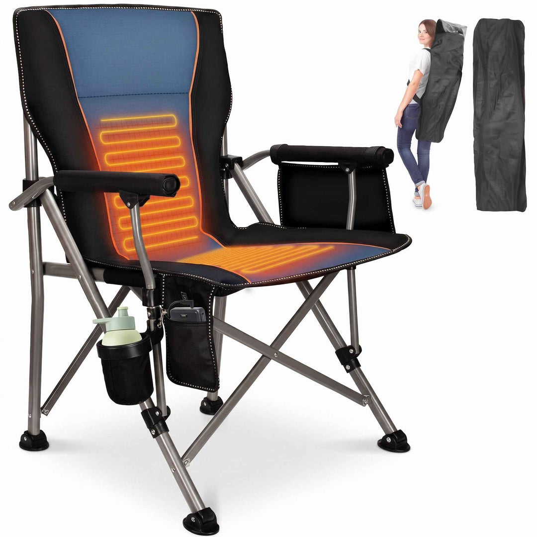 Heated Camping Chair – Single Chair & Double Loveseat Options