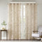 Palm Leaf Burnout Window Sheer(1 Sheer Curtain)