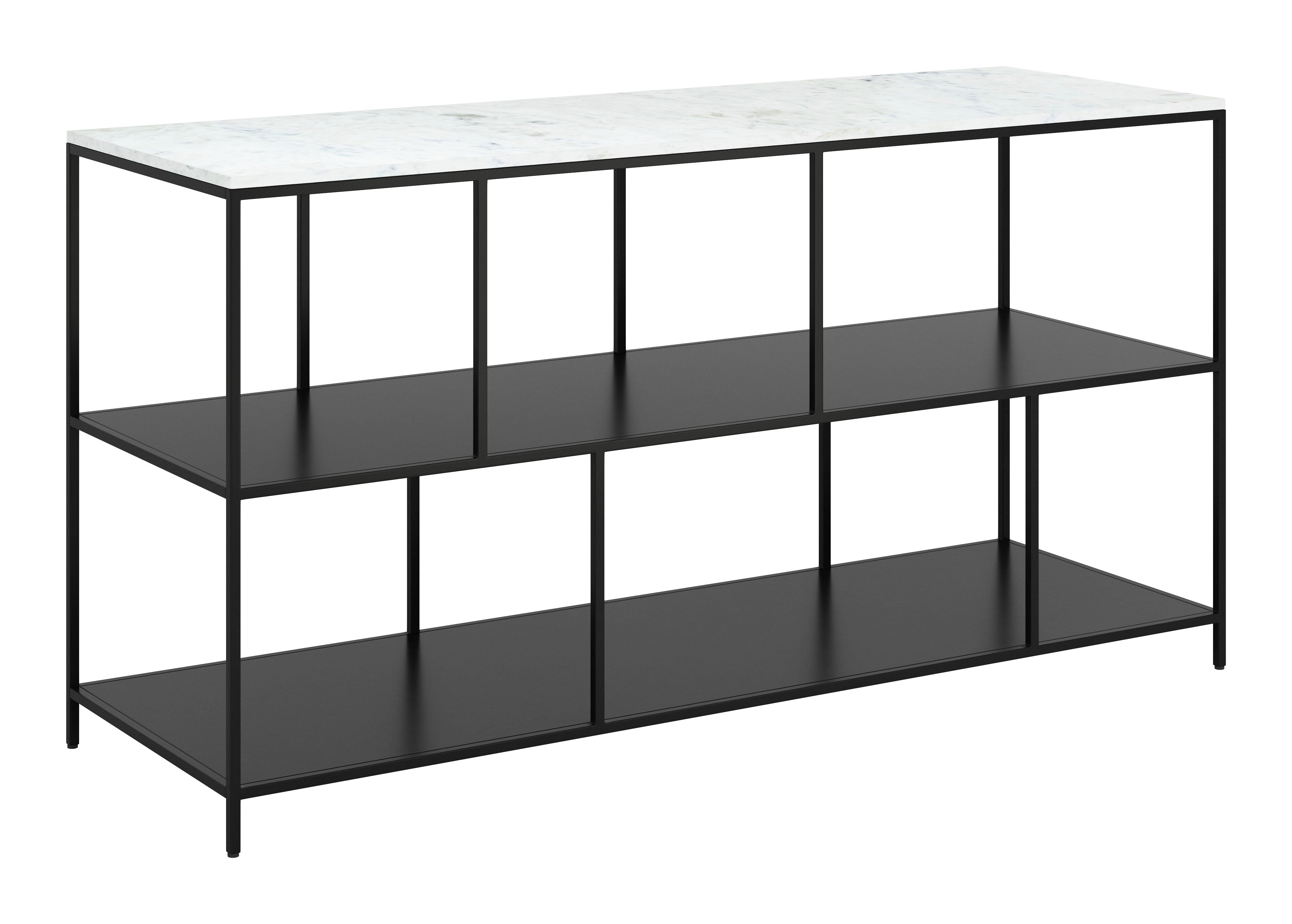 Singularity Console Table White & Black