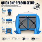 Five uses for the screen gazebo: camping, backyard, patio, picnic and outdoor party