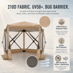 Five uses for the screen gazebo: camping, backyard, patio, picnic and outdoor party