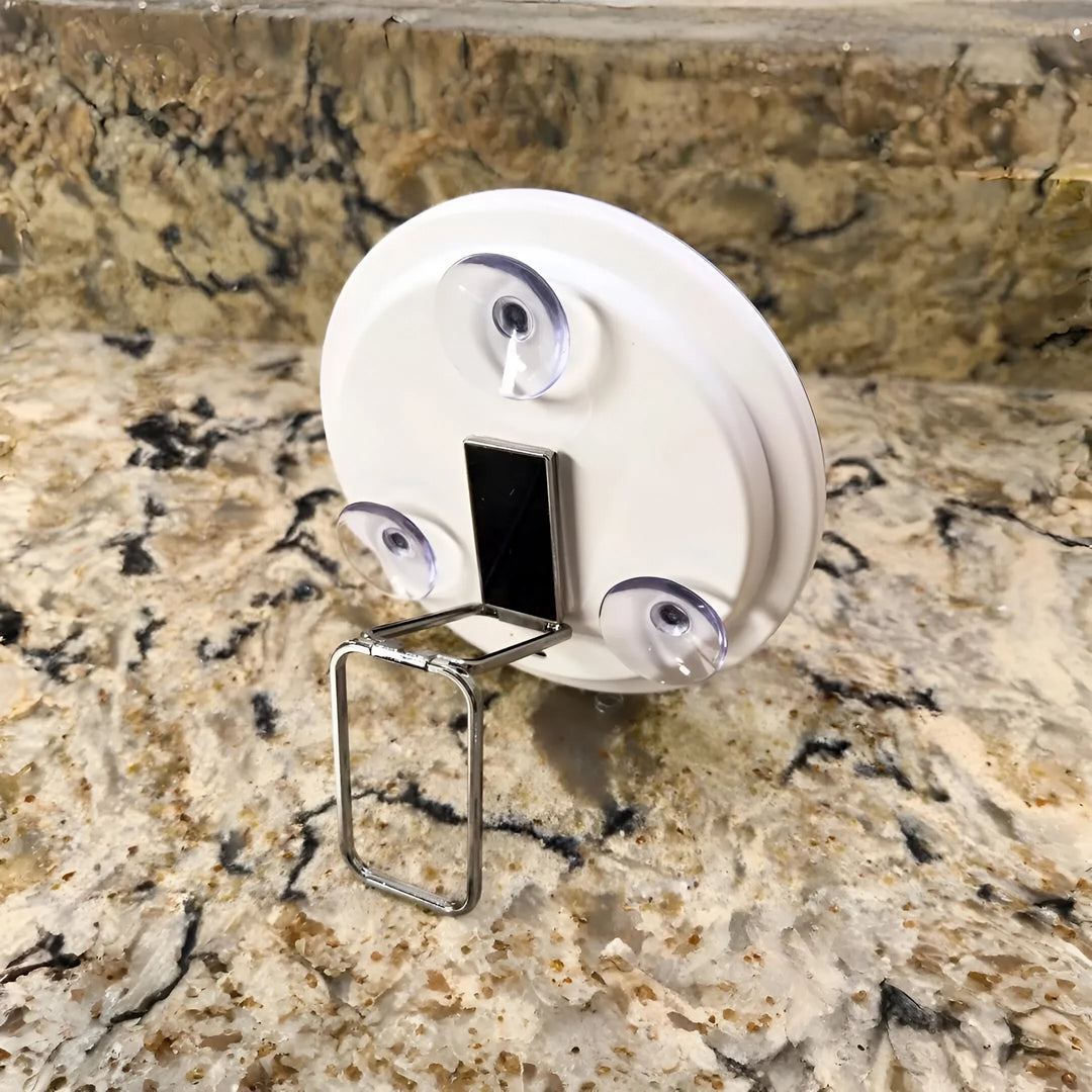 pop sonic rechargeable led magnifying makeup mirror