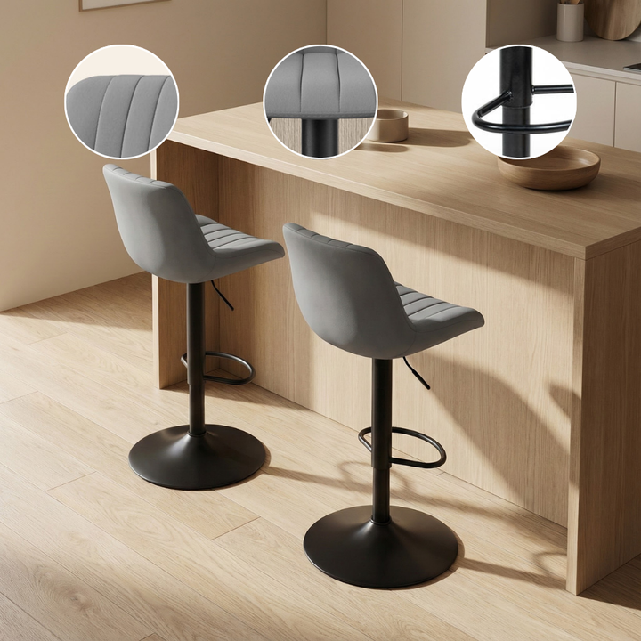 Modern High Bar Stools for Kitchen Islands, Home Bars & Coffee Areas | Trufairs
