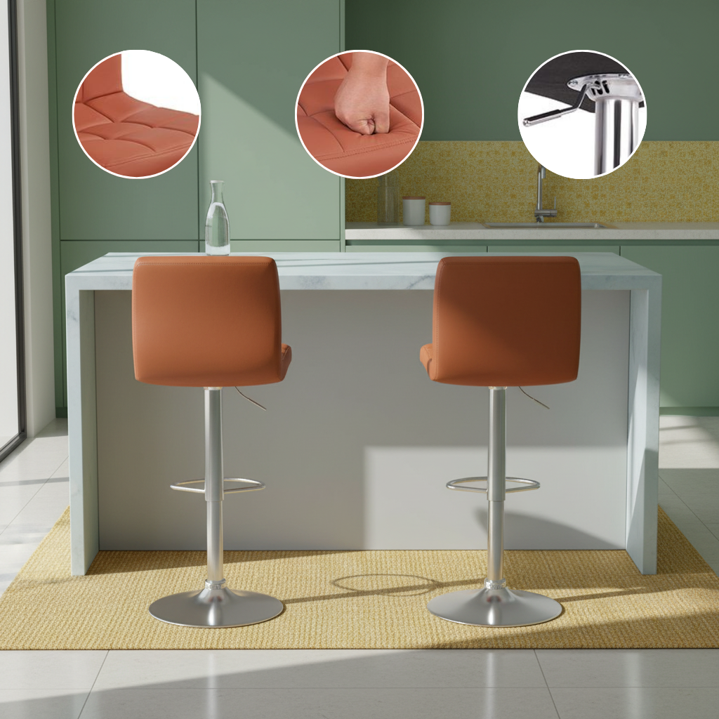 Adjustable Height High Bar Stool for Kitchen Islands, Coffee Bars & Leisure Areas | Trufairs