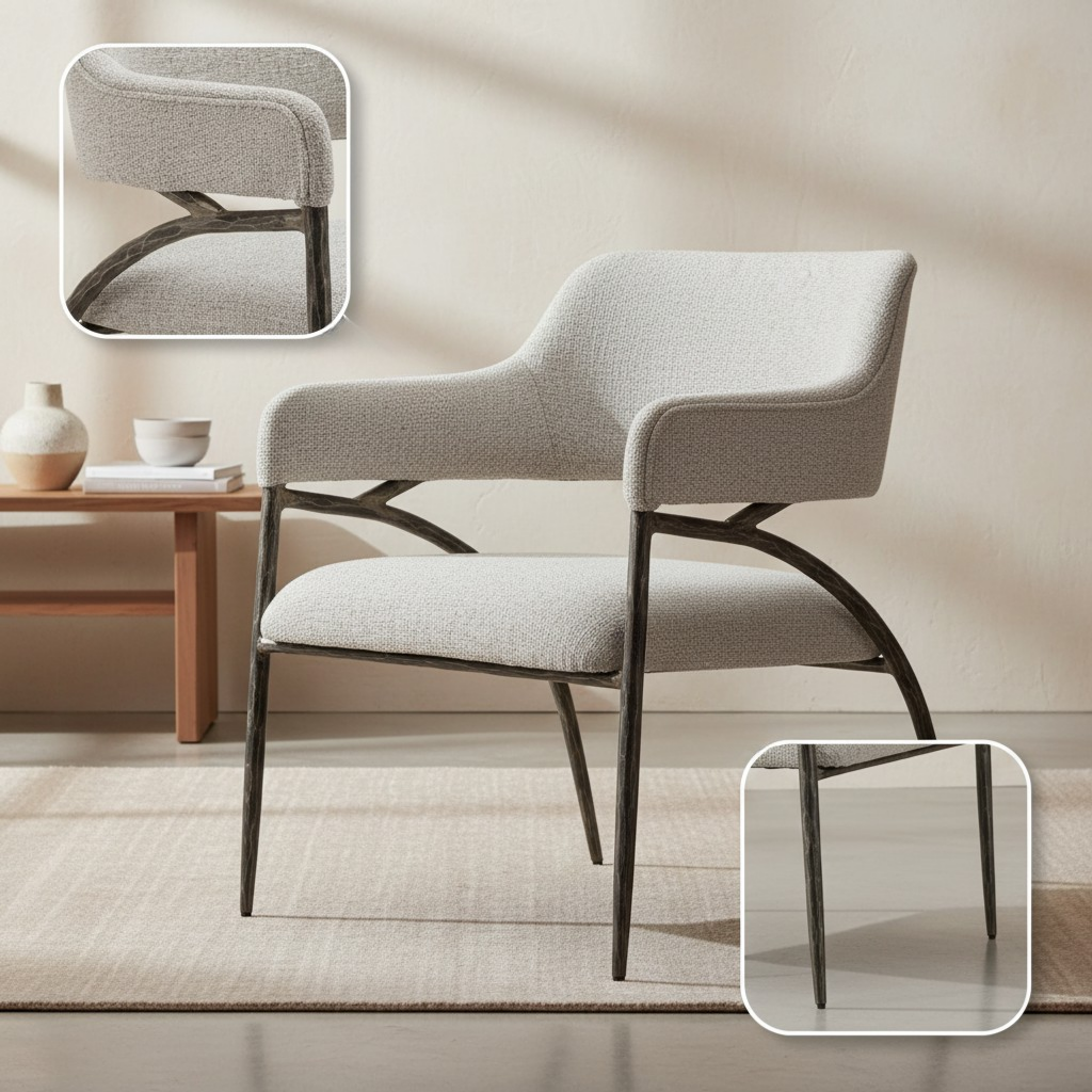 Contemporary Accent Chair – Modern Comfort Seating | Living Room Furniture | Trufairs