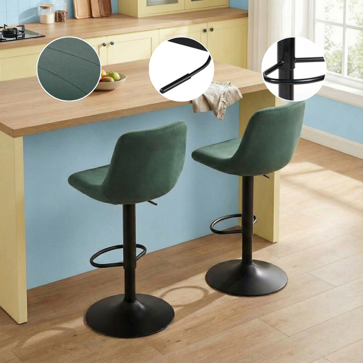 Modern High Bar Stools for Kitchen Islands, Home Bars & Coffee Areas | Trufairs