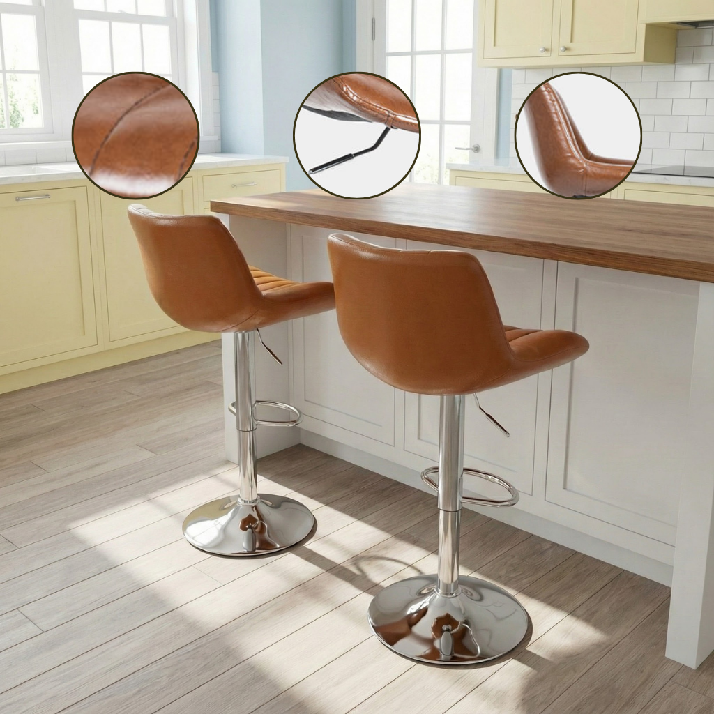Modern High Bar Stools for Kitchen Islands, Home Bars & Coffee Areas | Trufairs