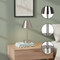 Elegance Rechargeable LED Table Lamp Brushed Nickel LED Touch Switch