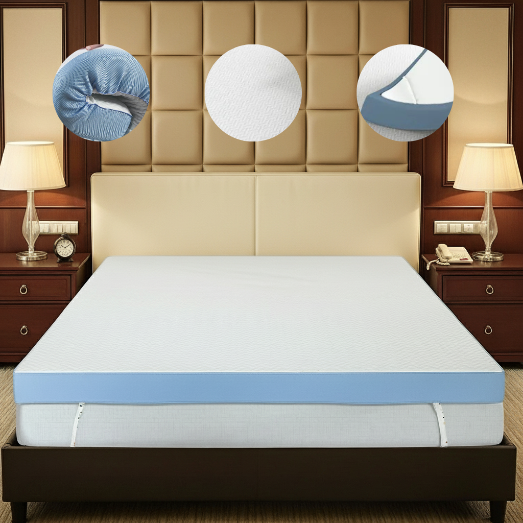 CoolWave IceTouch Nano Ice Filament Memory Foam Mattress – Breathable, Cool-to-Touch Sleep Surface for All-Season Comfort | Trufairs