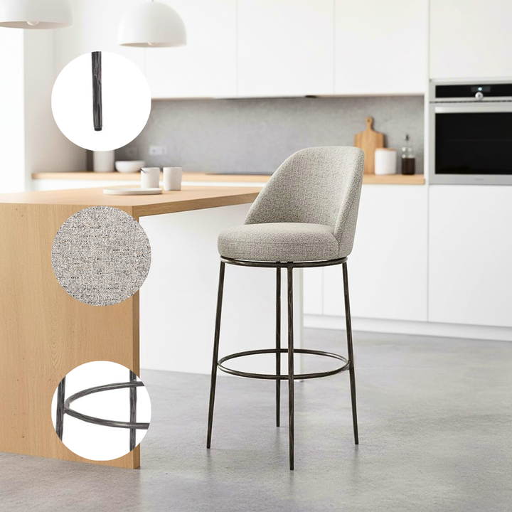 Premium Swivel Bar Stool – Modern Comfort Seating | Bar Furniture | Trufairs