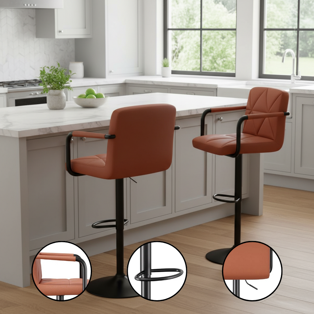 Adjustable Height Bar Counter Chair for Kitchen Islands & Open Dining Rooms | Trufairs
