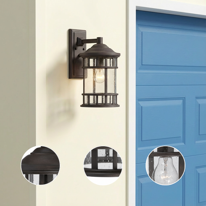 Matte Black Canister Outdoor Wall Light – Modern Simplicity & Resilient Design | Exterior Cylinder Sconce | Trufairs