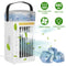 Portable Air Conditioners,4-IN-1 Portable AC Unit with 3 Speeds Nightlight,Evaporative Air Coler for Home Office Camping